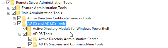 Windows 10: Utilidades de directorio activo